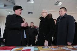 Президент Башкортостана посетил с рабочим визитом завод ТехноНИКОЛЬ в г. Учалы